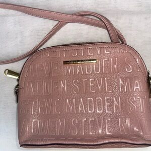 Steve Madden Blush Embossed Crossbody Bag